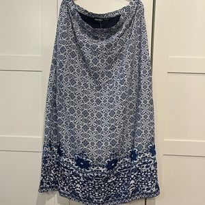 Tolani floral long length skirt